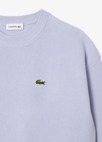 Світло-блакитний демісезонний джемпер джемпер Lacoste