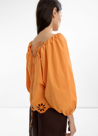 Оранжевая блуза Parfois
