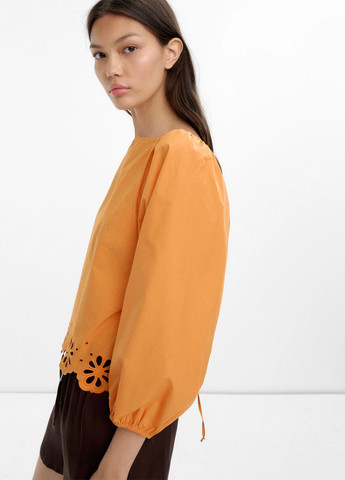 Оранжевая блуза Parfois