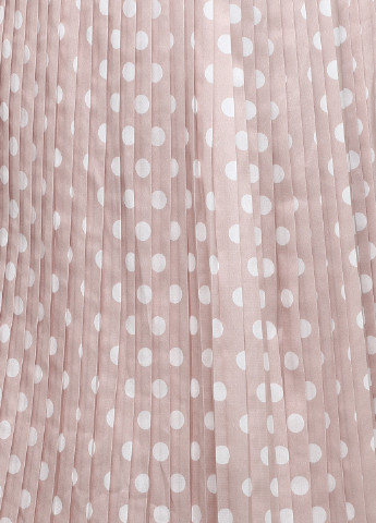 Розово-коричневый демисезонный комплект (платье, комбинация) Reina Line