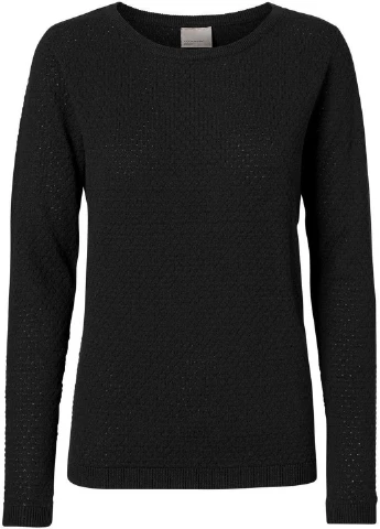 Черный демисезонный свитер Vero Moda