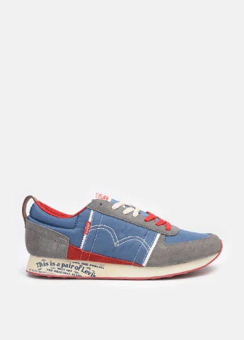 Синие демисезонные кроссовки Levi's