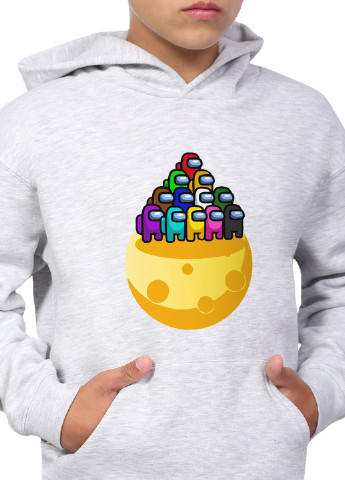 Худі для хлопчика Амонг Ас (Among Us) Кенгуру дитячий (9298-2584) MobiPrint (219027764)