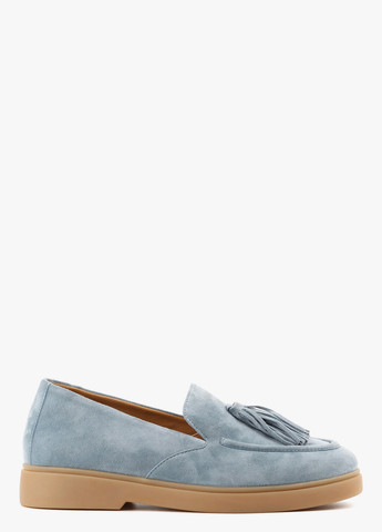 Le'BERDES Туфлі лофери блакитний з натуральна замша, україна — демісезон (302137731)