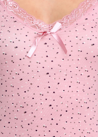 Светло-розовый демисезонный комплект (майка, шорты) Speckled&Stone