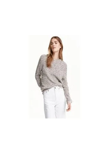 Черно-белый демисезонный свитер H&M