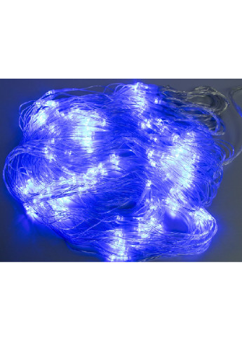 Світлодіодна гірлянда сітка 150х150 см 180 LED 8 режимів свічення (30187-Нов) Синій Francesco Marconi (251386266)