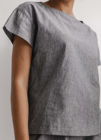 Серебряная всесезон пижама женская с шортами silver (xl) футболка + шорты Leglo