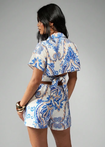Комбінована блуза SHEIN