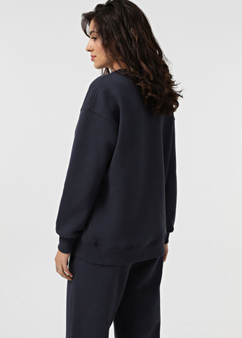 Сіро-синій світшот Promin однотонний без декору (324145548)