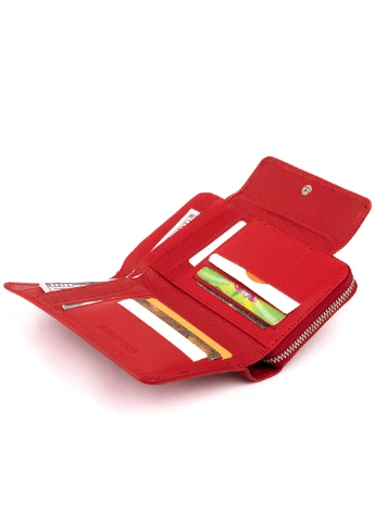 Женский кожаный кошелек 19х9,5х2,5 см st leather (252131321)