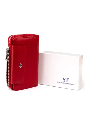 Женский кожаный кошелек 19х9,5х2,5 см st leather (252131321)