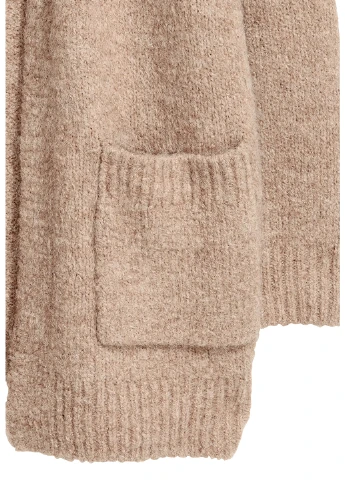 Бежевый демисезонный кардиган H&M