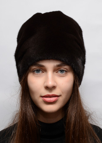 Жіноча зимова норкова шапка Меховой Стиль ромашка (205956434)