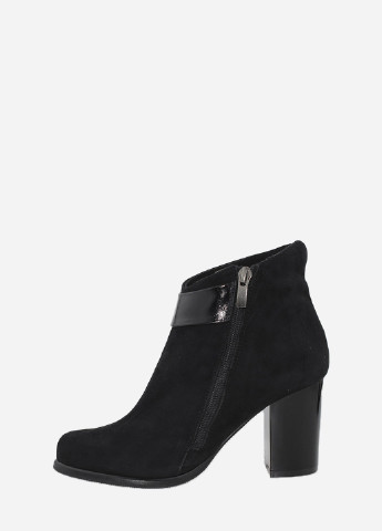 Осенние ботинки rv8025-11 черный Vira из натуральной замши