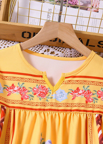 Жовта сукня SHEIN (341743297)