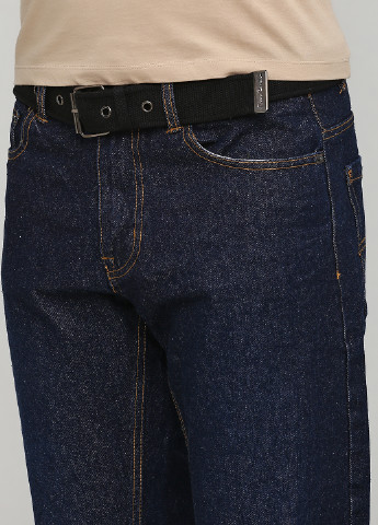 Темно-синие демисезонные регюлар фит джинсы Pierre Cardin