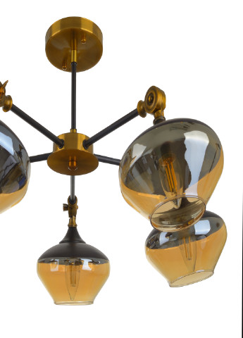 Люстра BL-966S/5 E27 JGT+BK Brille (193196187)