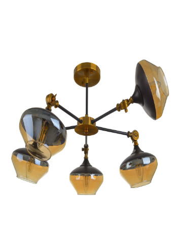 Люстра BL-966S/5 E27 JGT+BK Brille (193196187)