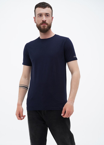 Темно-синяя футболка Les Deux