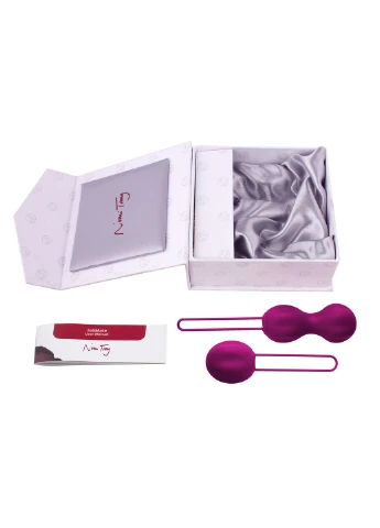 Вагінальні кульки IntiMate Вага: 53гр і 106гр Колір: сливовий Nomi Tang (252146278)