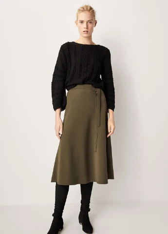 Черный демисезонный джемпер джемпер Massimo Dutti