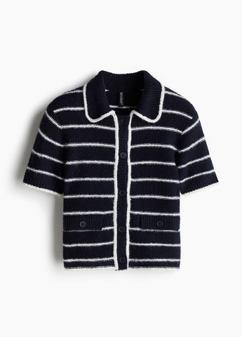 Темно-синий демисезонный кардиган H&M