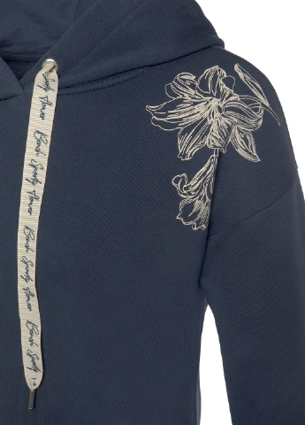 Синее спортивное платье Bench однотонное