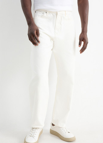 Молочные демисезонные прямые джинсы C&A