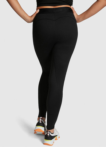 Черные демисезонные леггинсы Victoria's Secret