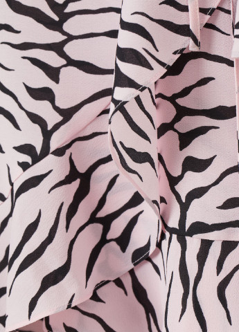 Рожева кежуал плаття, сукня H&M з малюнком