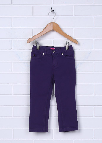 Фиолетовые демисезонные прямые джинсы Liu-Jo