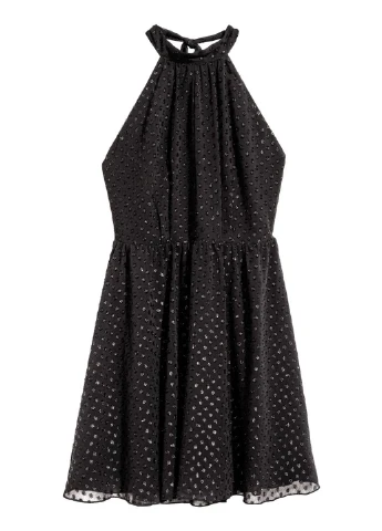 Черное деловое платье H&M