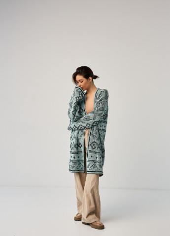 Легкий кардиган-oversize Рута (м'ятний) MEREZHKA (254774440)