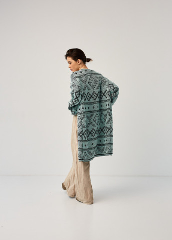 Легкий кардиган-oversize Рута (м'ятний) MEREZHKA (254774440)