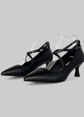 Aiformaria Туфли т-страп черный з натуральная кожа, китай — демисезон (361679652)