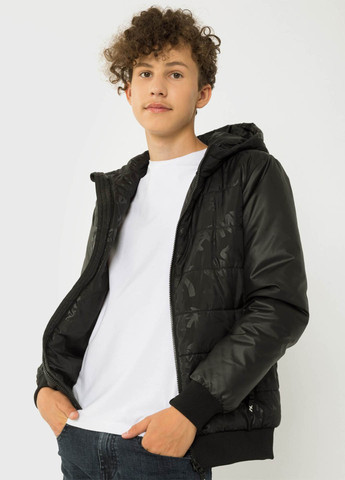 Черная демисезонная куртка Reporter Young