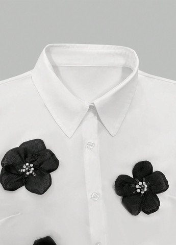 Белая блуза SHEIN