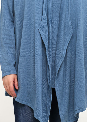 Темно-голубой демисезонный свитер джемпер Sheego