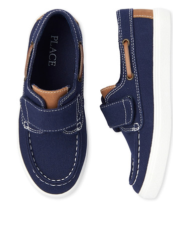 Синие мокасины The Children's Place на липучке