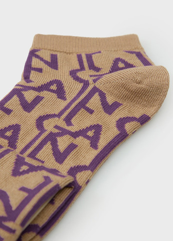 Бежевые носки Gant логотипы (322523633)