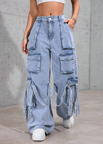 Джинси SHEIN - (365782609)