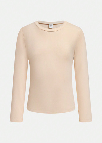 Комбинированный демисезонный костюм (юбка, лонгслив) SHEIN