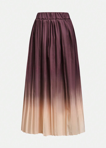 Комбинированный демисезонный костюм (юбка, лонгслив) SHEIN