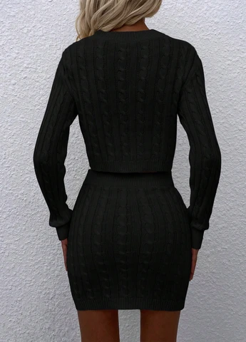 Костюм (светр, спідниця) SHEIN (311527955)