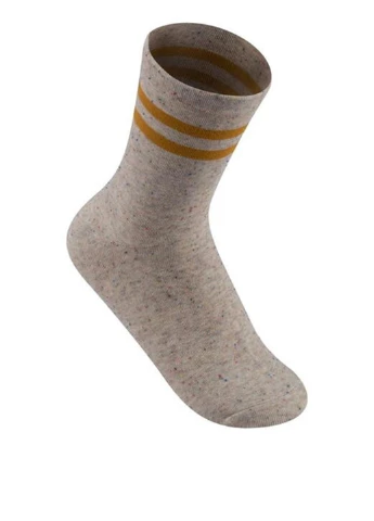 Бежевые носки (5 пар) Lee Cooper меланжи (173042223)