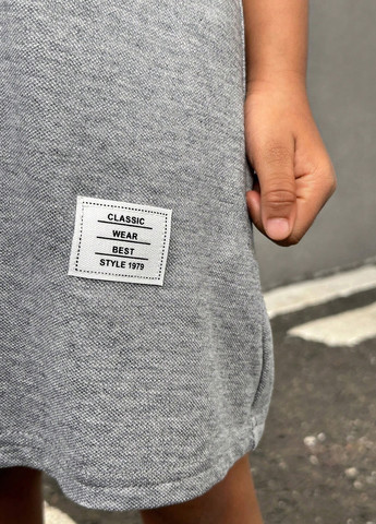 Сіра сукня SHEIN (327879722)