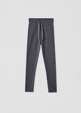 Темно-серые демисезонные леггинсы Pull & Bear