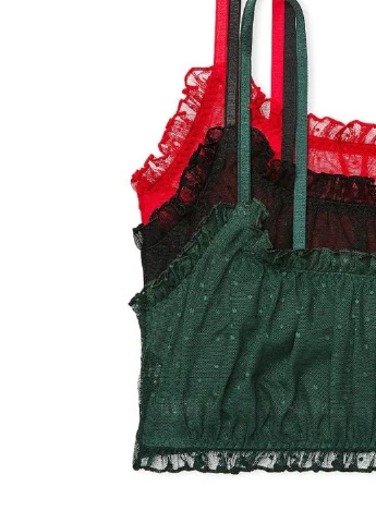 Комбінований бралетт бюстгальтер (3 шт.) Victoria's Secret без кісточок поліамід
