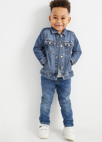 Синя демісезонна куртка C&A